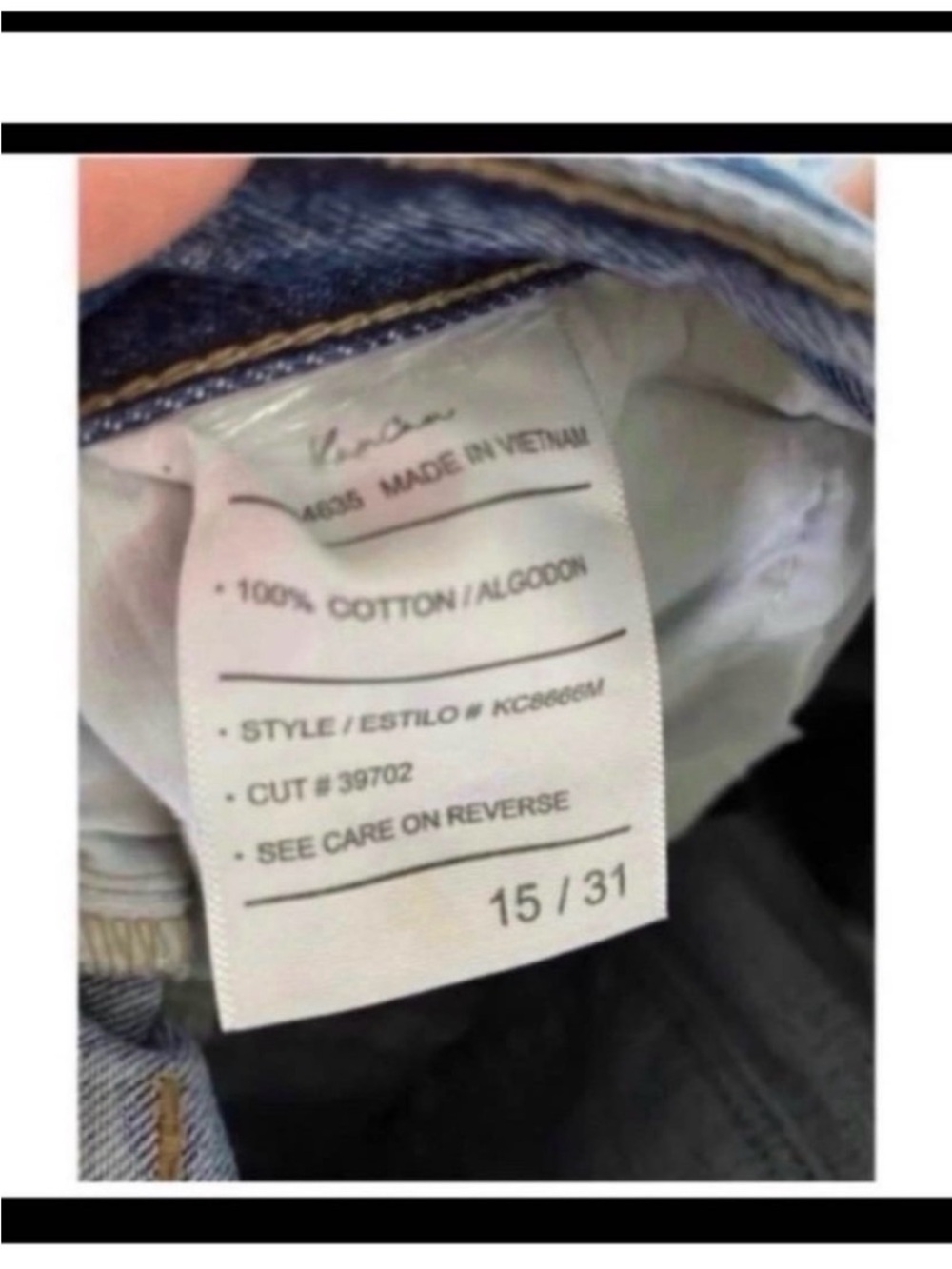 KANCAN 90’s Ultra High Rise Wide Leg Flare Jeans Size 31 New! - Picture 7 of 8